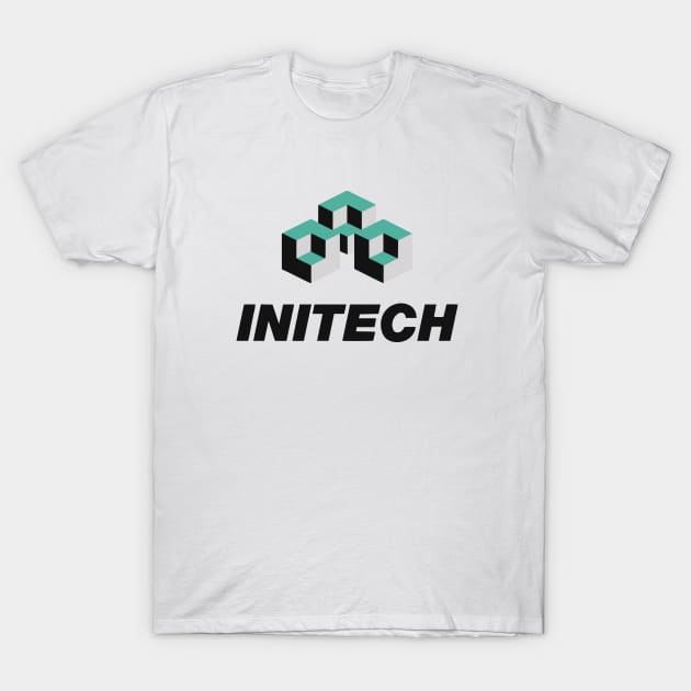 Initech logo - Office Space T-Shirt by BodinStreet